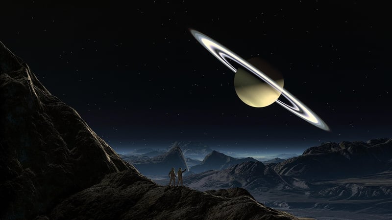 Saturn Ring Cake